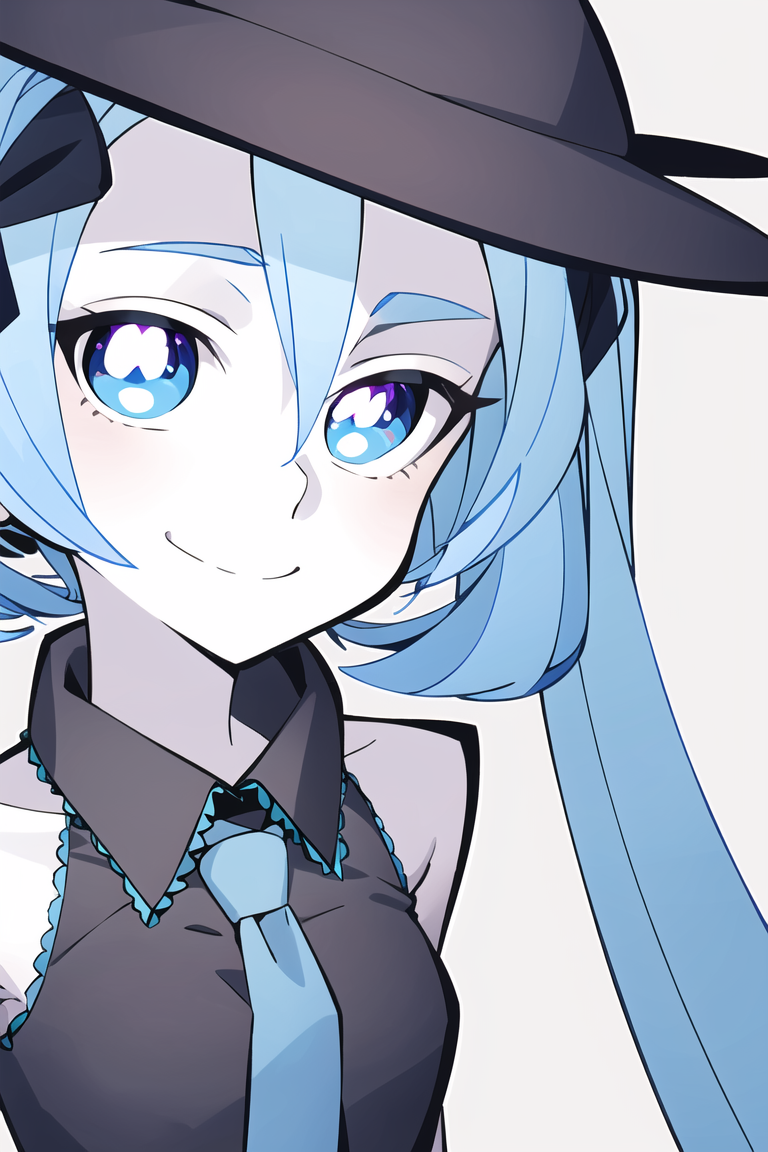 28007-3212214192-1girl, multicolored hair , blue eyes,smile, upper body, closeup , looking at viewer, pale skin, _, flat color, wide-eyed, h.png